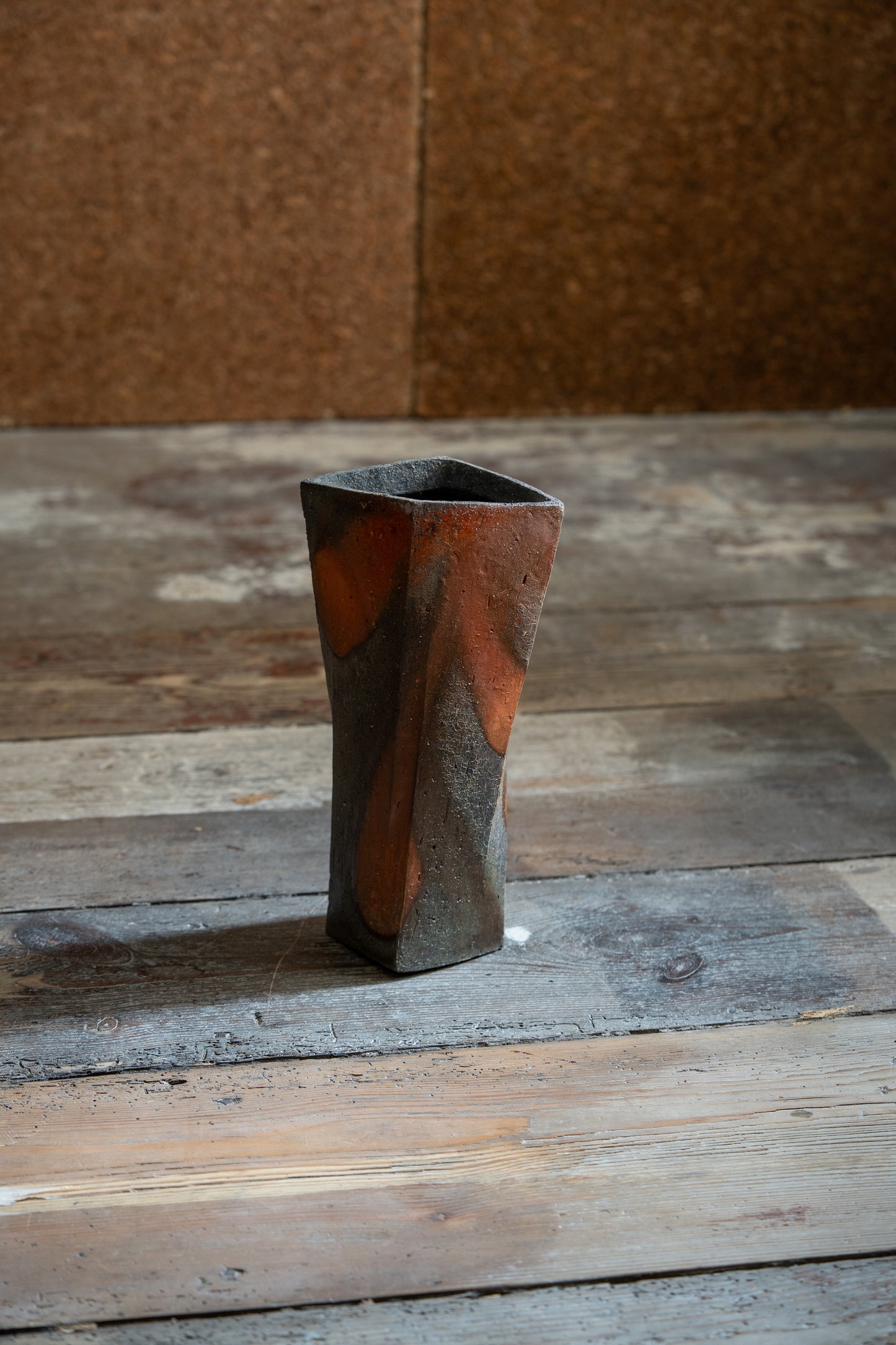 Bizen Flower Vase - "Shizen Nerikomi” | TOH-V002
