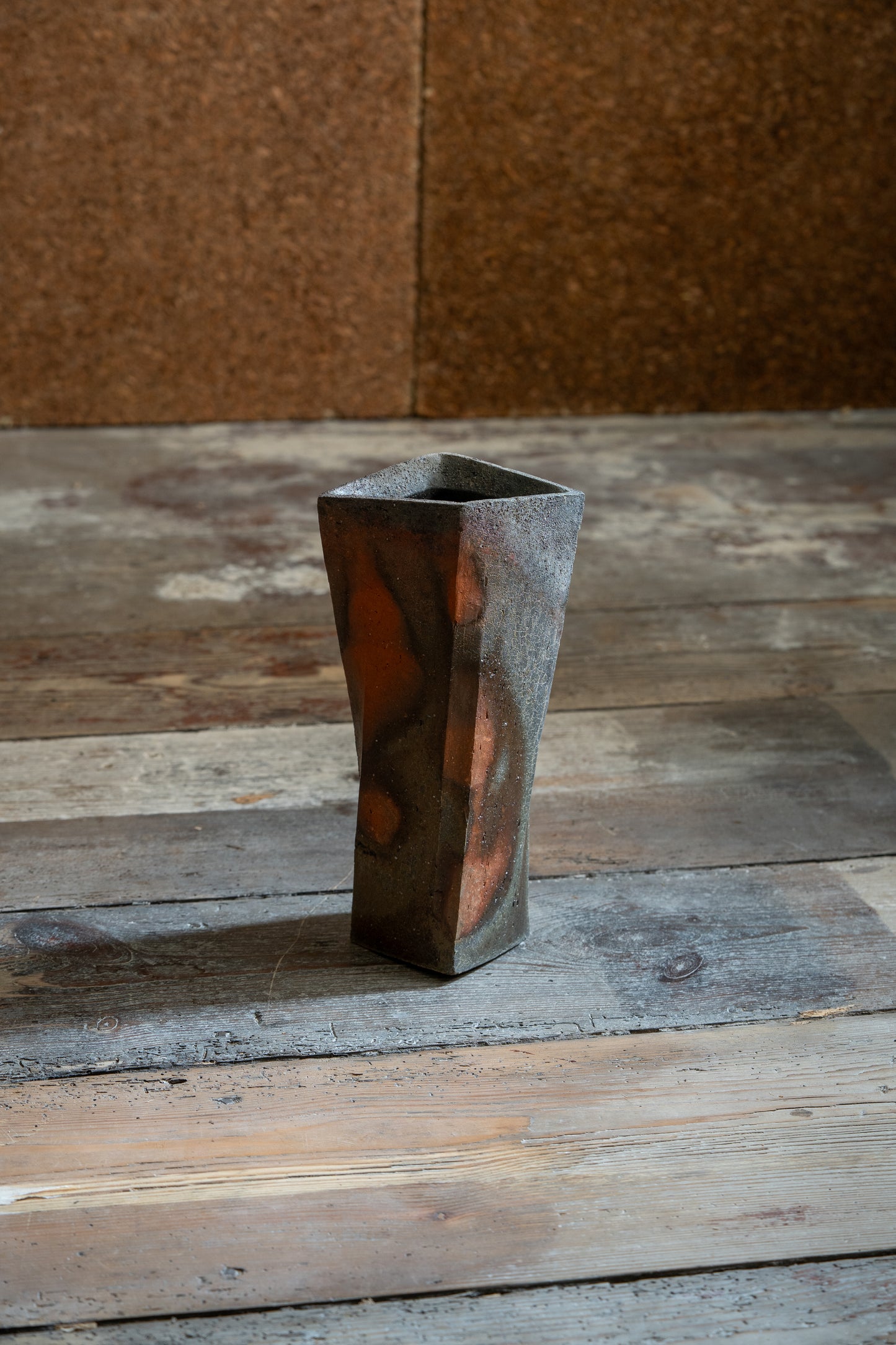 Bizen Flower Vase - "Shizen Nerikomi” | TOH-V002