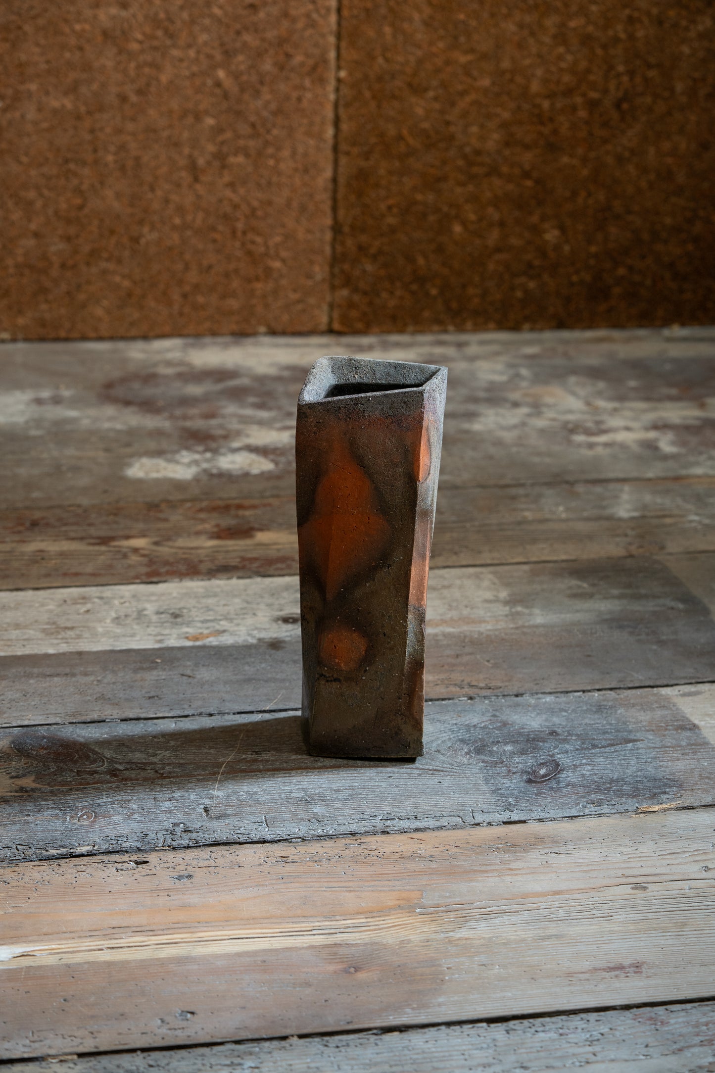 Bizen Flower Vase - "Shizen Nerikomi” | TOH-V002