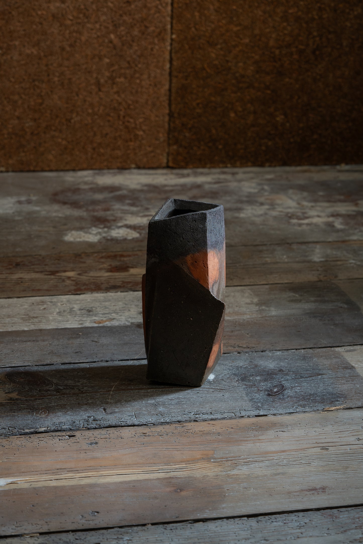 Bizen Flower Vase - "Shizen Nerikomi” | TOH-V004
