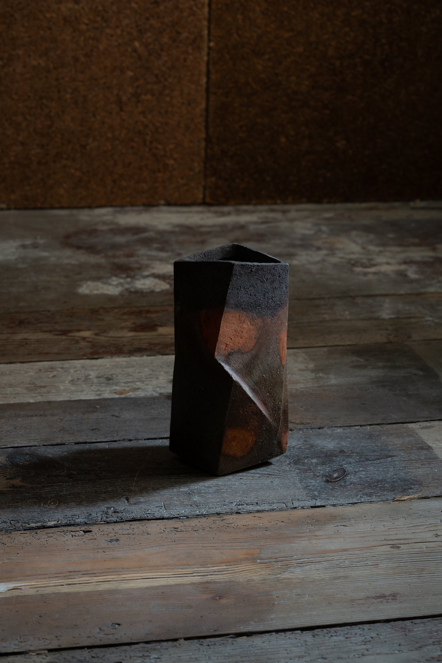 Bizen Flower Vase - "Shizen Nerikomi” | TOH-V004