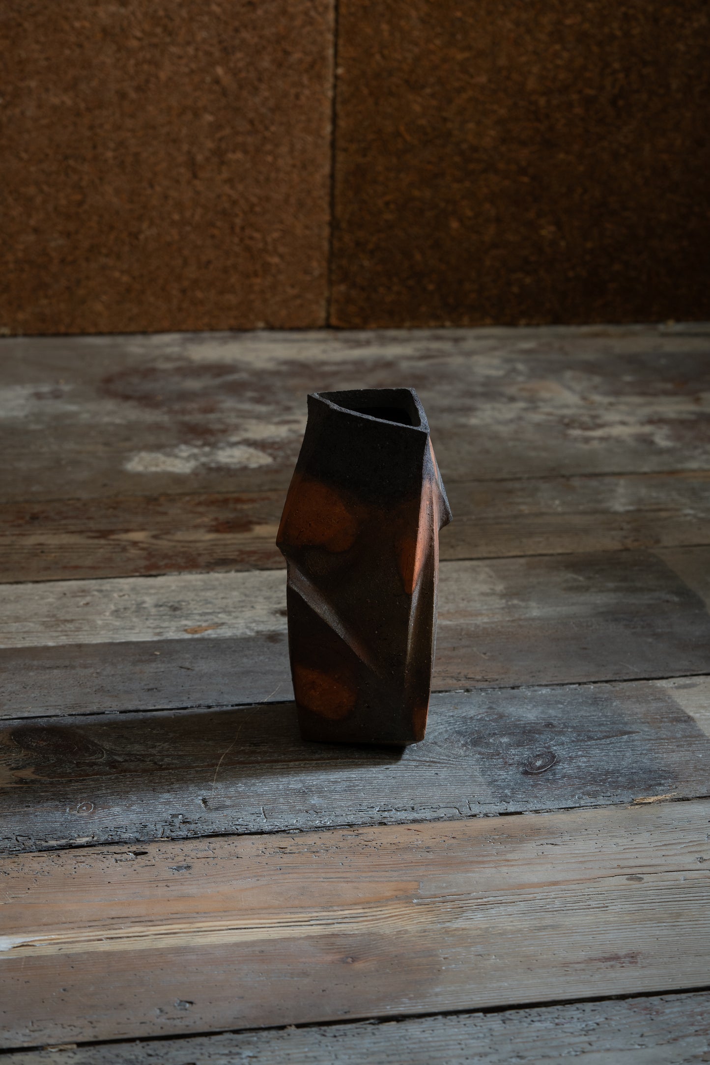 Bizen Flower Vase - "Shizen Nerikomi” | TOH-V004