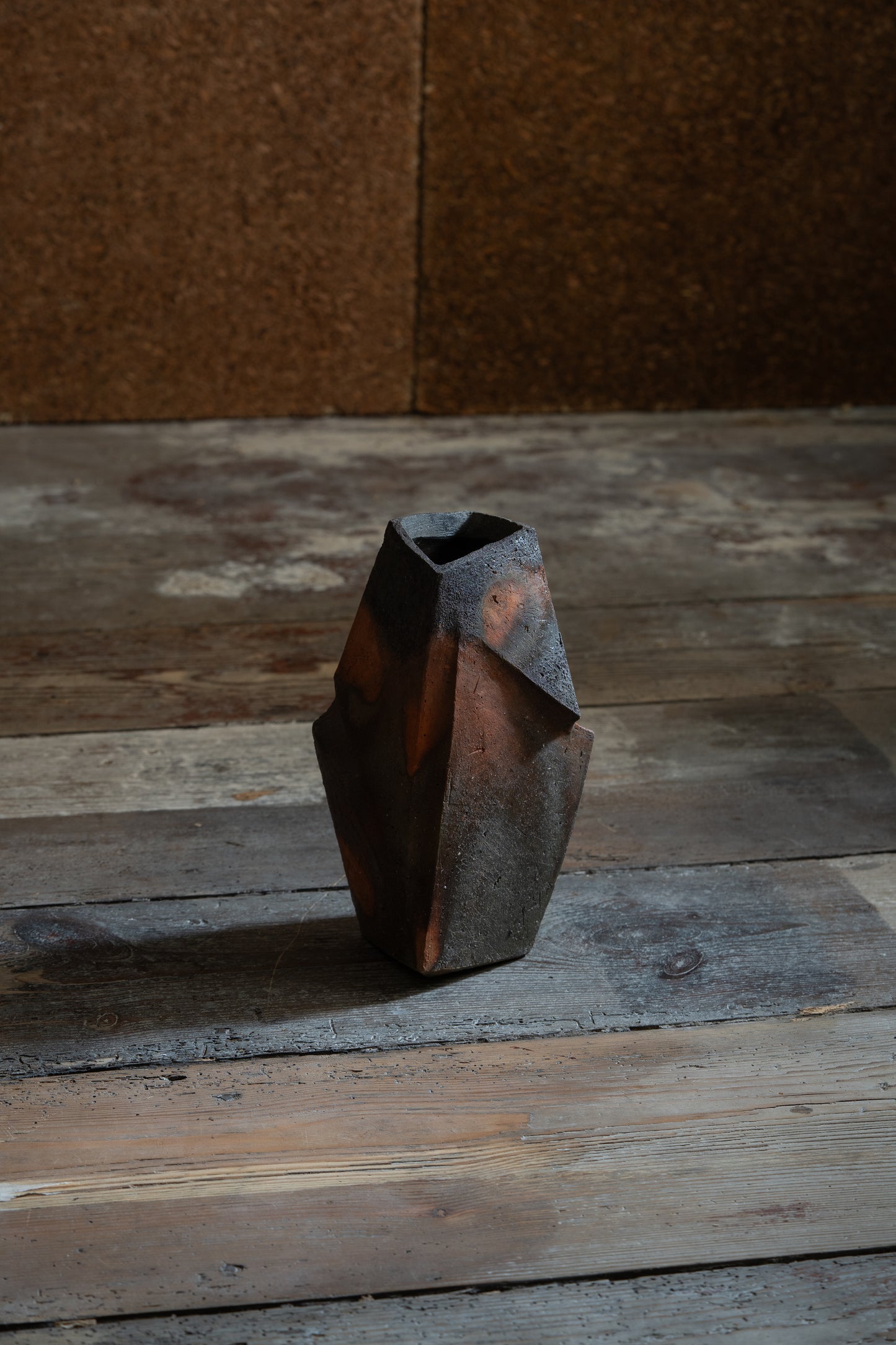 Bizen Flower Vase - "Shizen Nerikomi” | TOH-V004