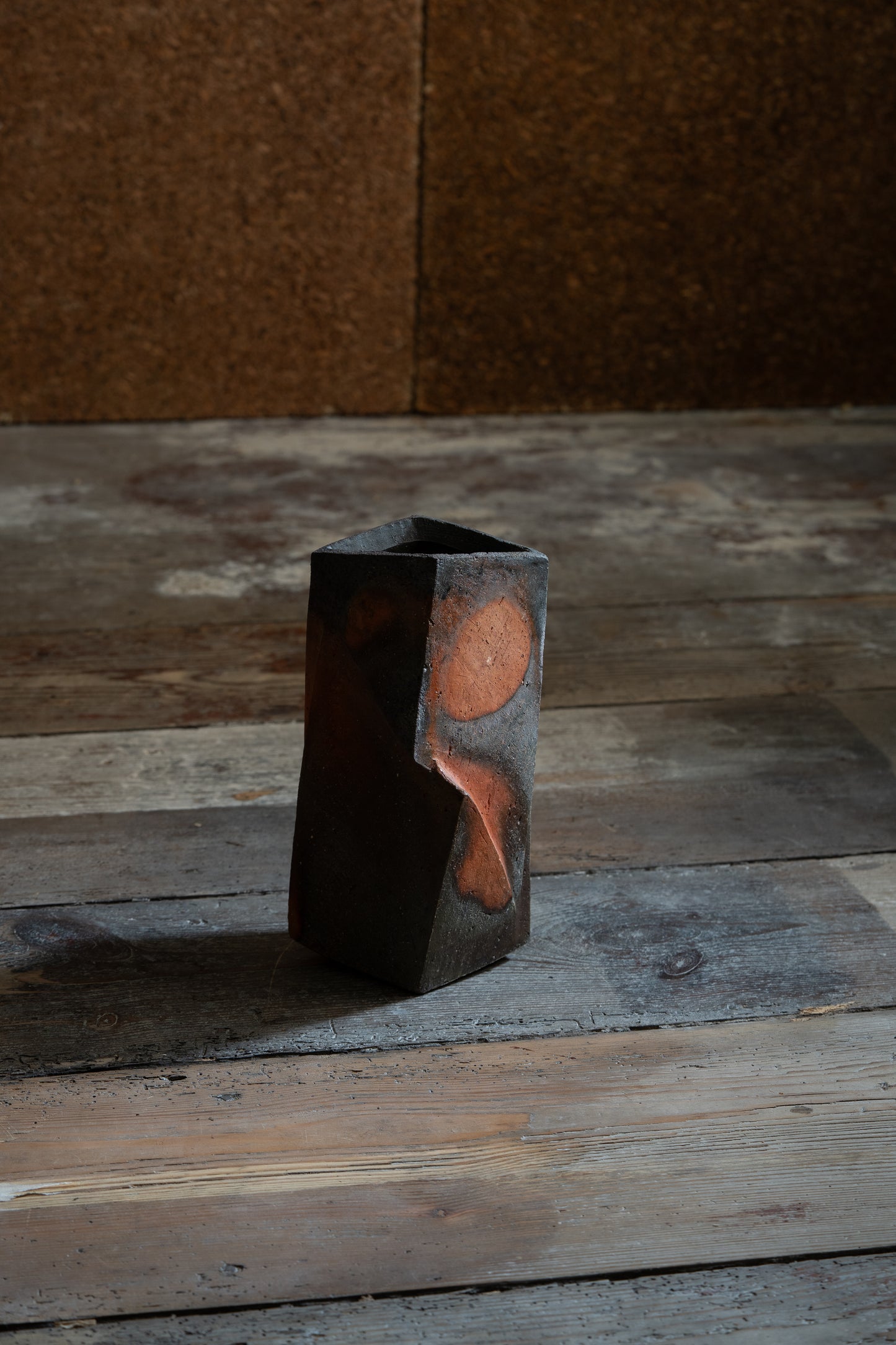 Bizen Flower Vase - "Shizen Nerikomi” | TOH-V004