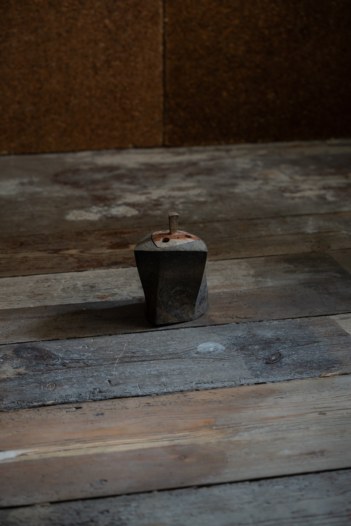 Bizen Incense Burner - "Shizen Nerikomi” | TOH-M003