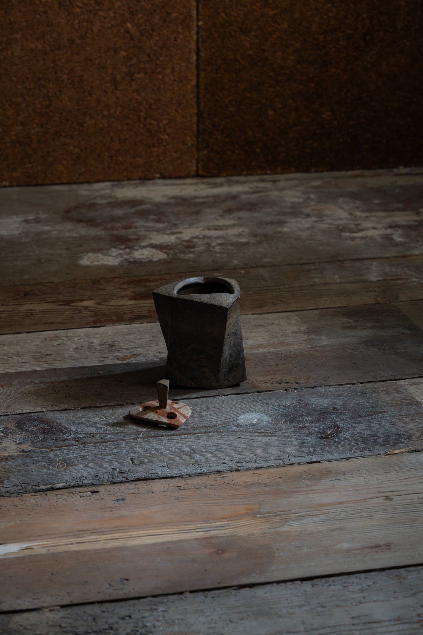 Bizen Incense Burner - "Shizen Nerikomi” | TOH-M003