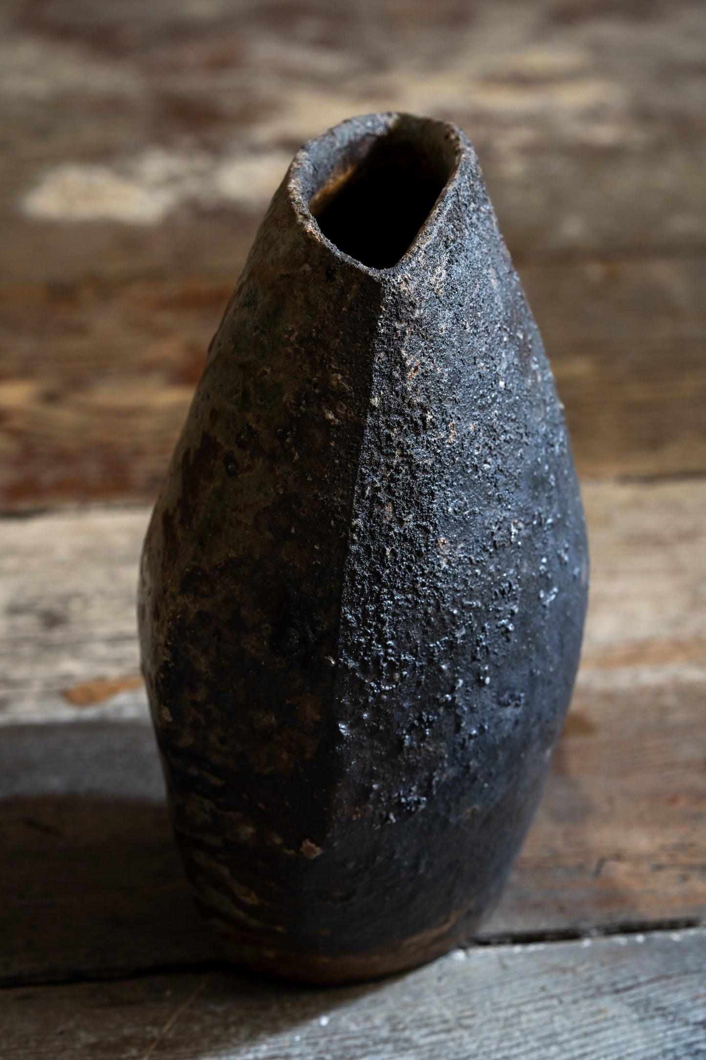 Bizen Flower Vase - "Shizen Nerikomi” | TOH-V006