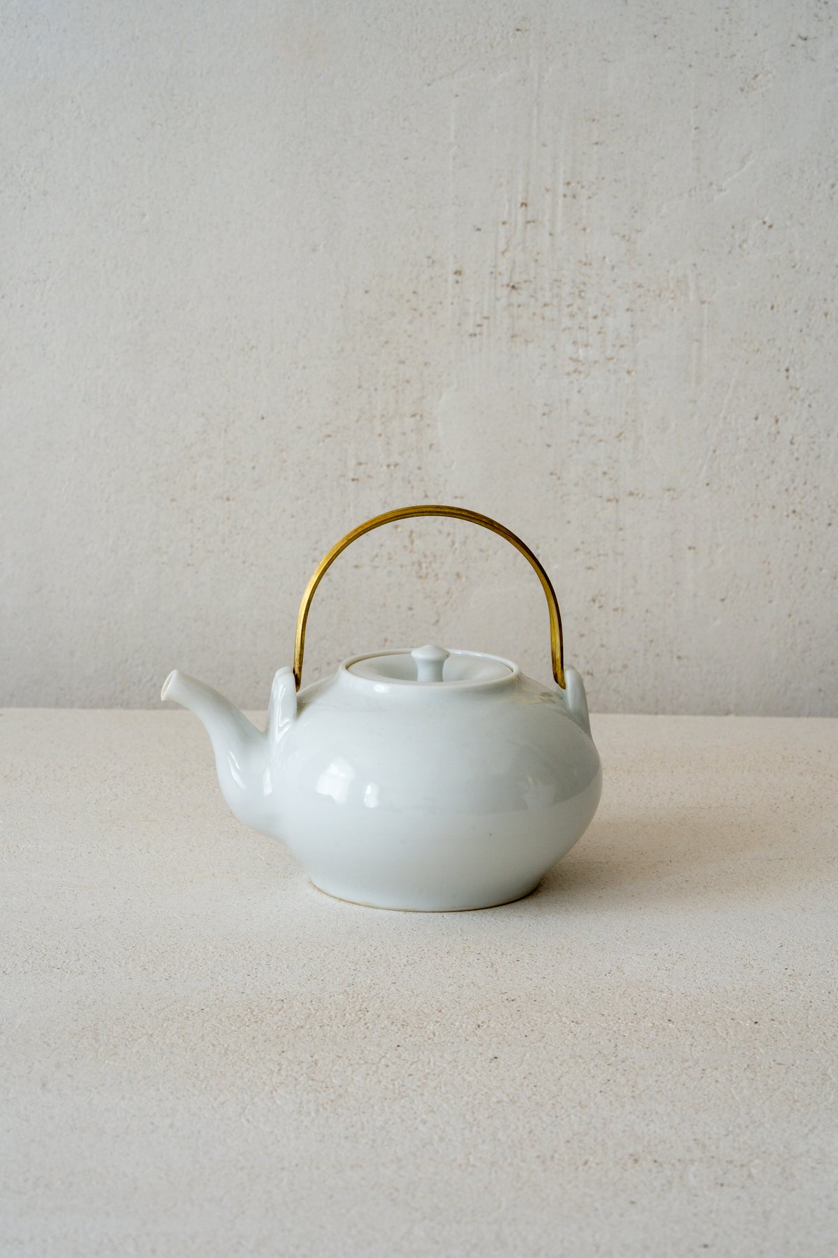 Porcelain Pot Brass Handle (S) | MUY-T001