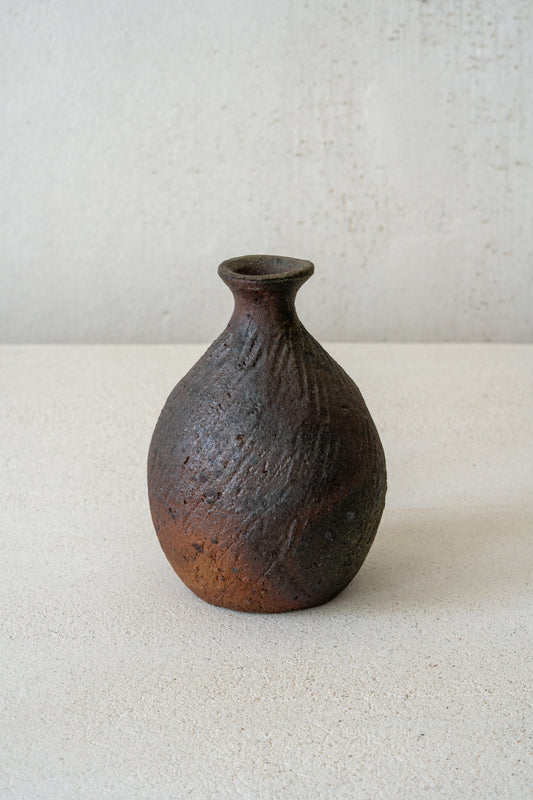 Yakishime Sake Flask | TAS-V002