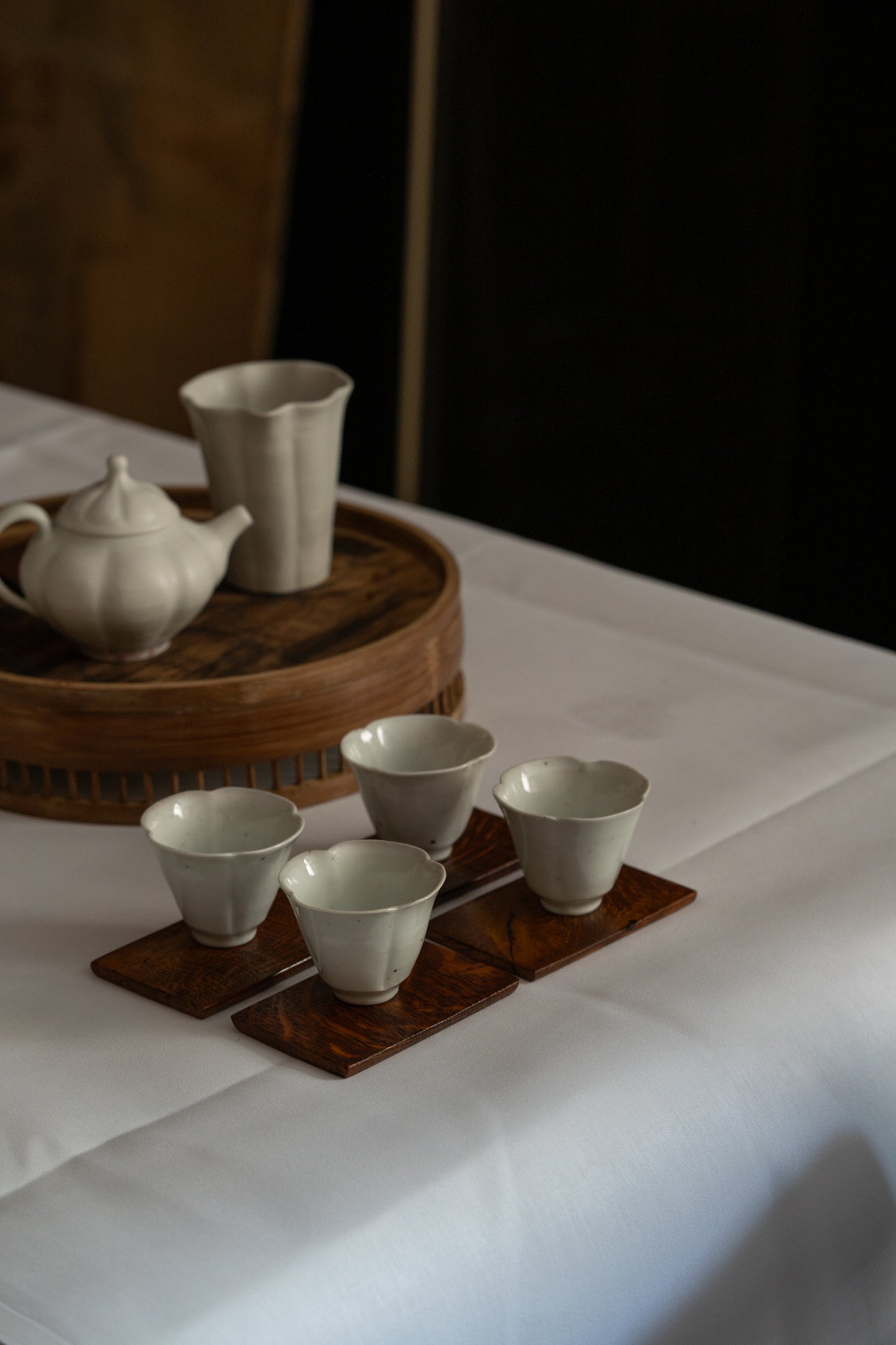 White Glaze Tea Cup | SAT-T011