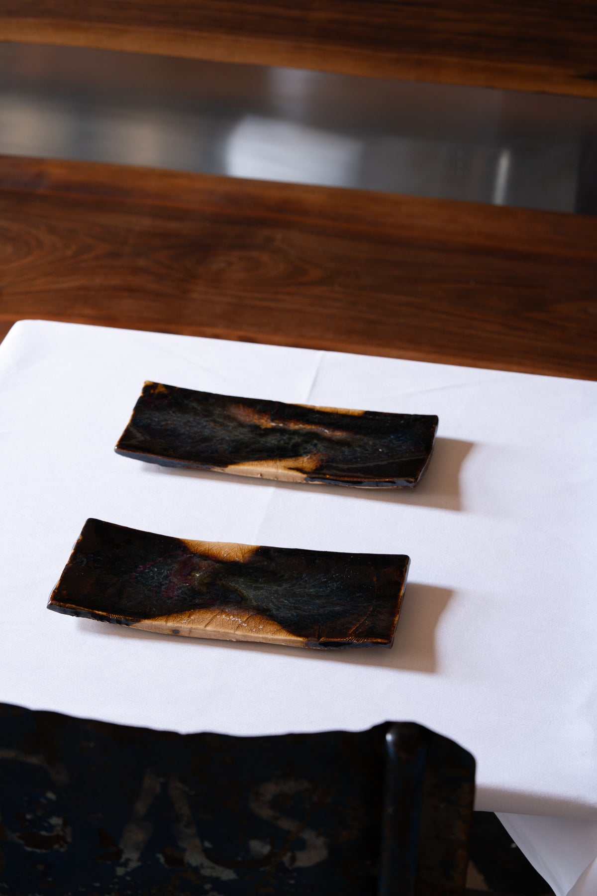Ame Glaze Square Plate | SUH-P015