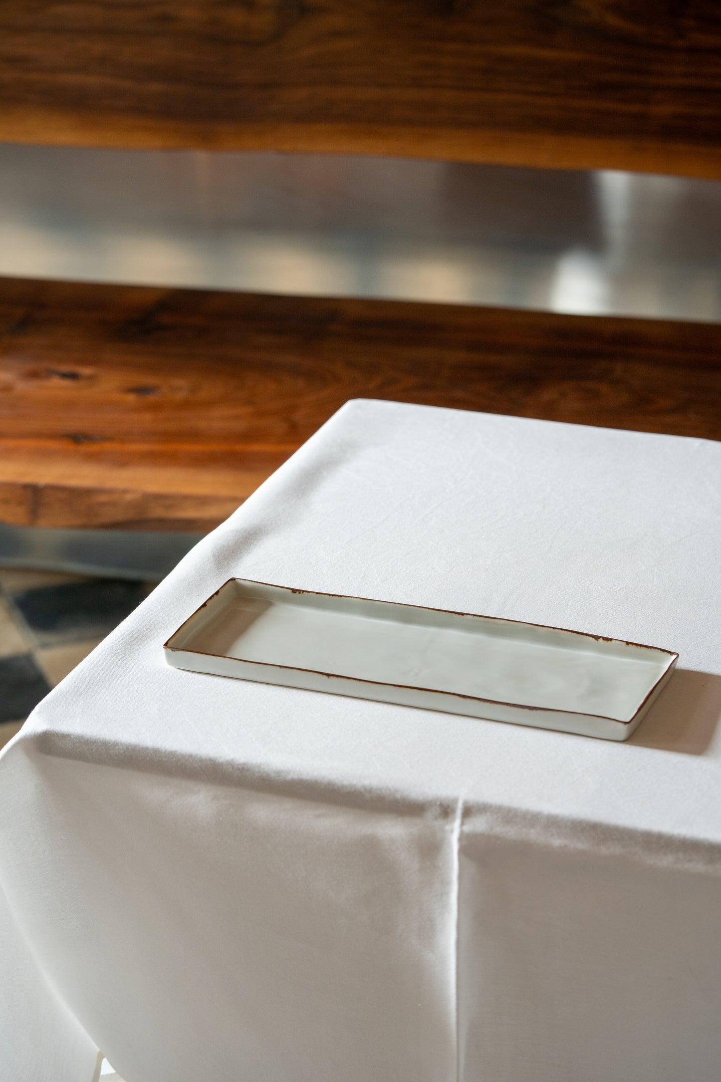 Rectangular Porcelain Plate | WAK-P006