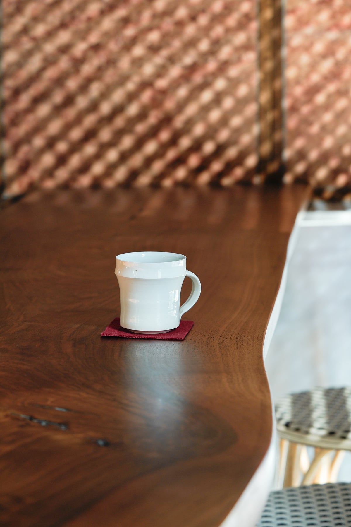 Bamboo Mug White | NAH-C001