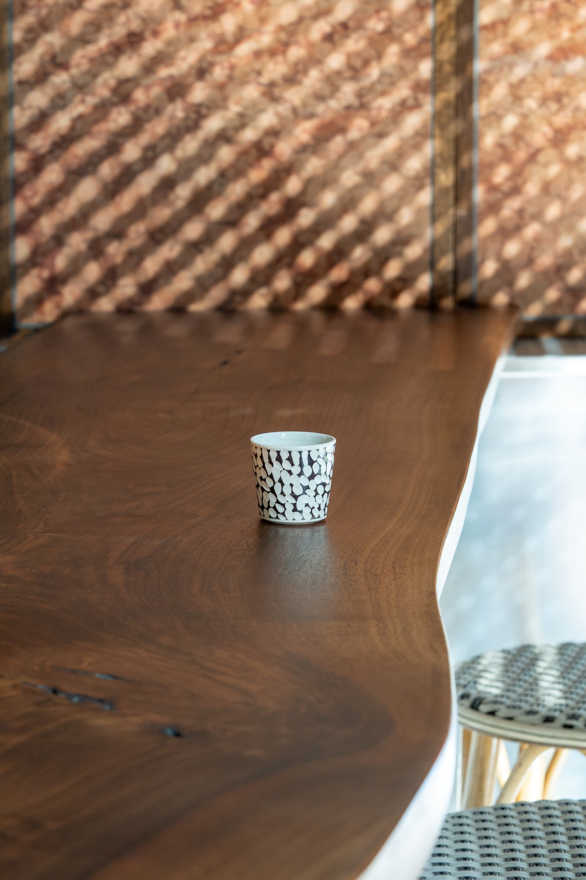 Small straight cup Uroko B | NAH-C004